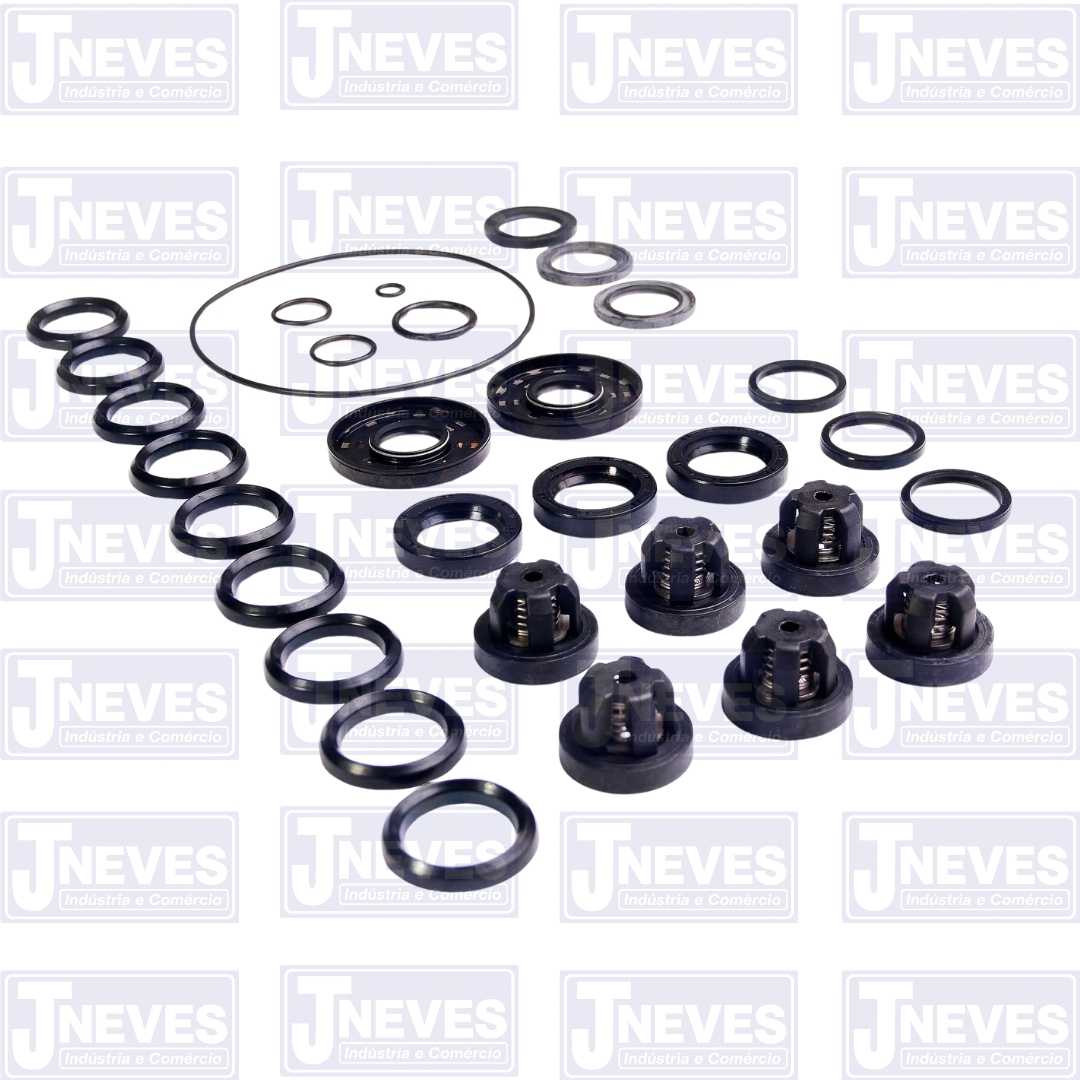 KIT COMPLETO BOMBA LJ7000 C/ VÁLVULAS